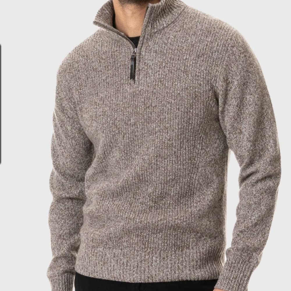 RODD & GUNN Men's Charlestown Quarter Zip Sweater